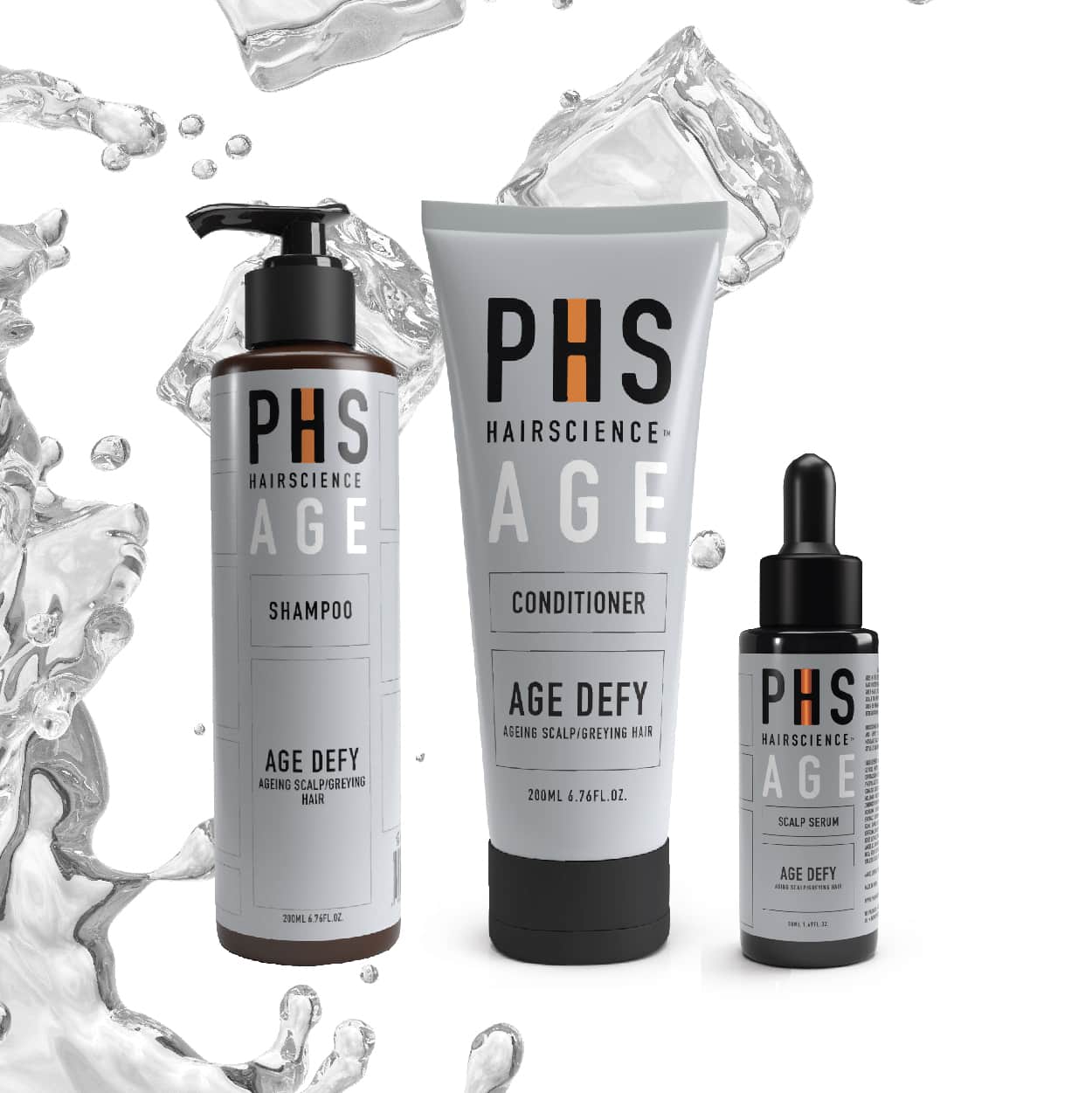 phs hairscience products for ageing scalp and greying hair