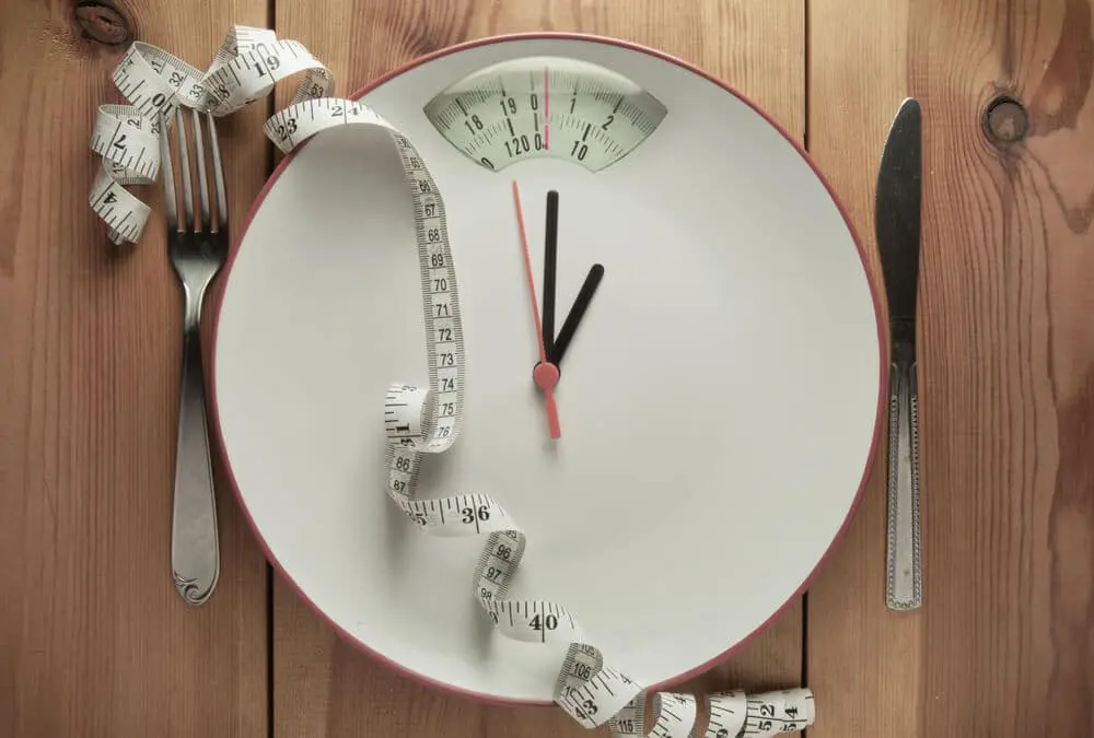 weighing scale to show change in weight