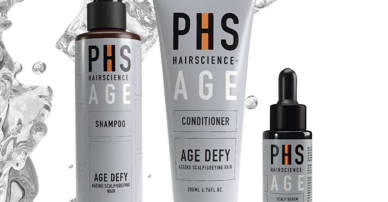 phs hairscience products for ageing scalp and greying hair