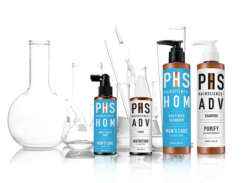 PHS HAIRSCIENCE hair care products